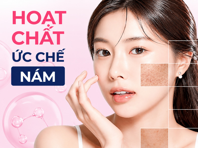 Một số hoạt chất làm sáng và điều hòa sắc tố có thể được sử dụng trong routine chăm sóc da nám phù hợp