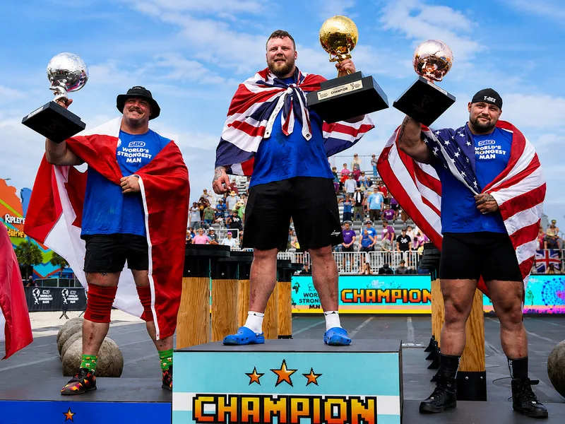 World's Strongest Man là giải đấu quy tụ những lực sĩ hàng đầu tranh tài qua nhiều nội dung sức mạnh khác nhau.